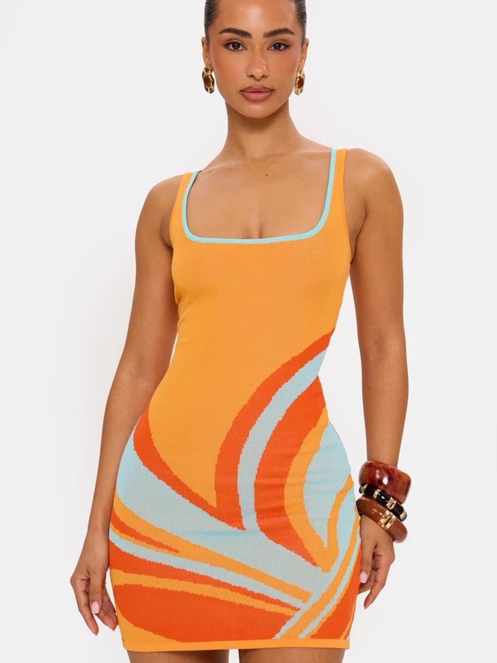 Knit Mini Dress